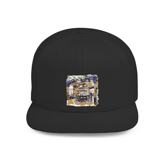 British Pub Flat Bill Snapback