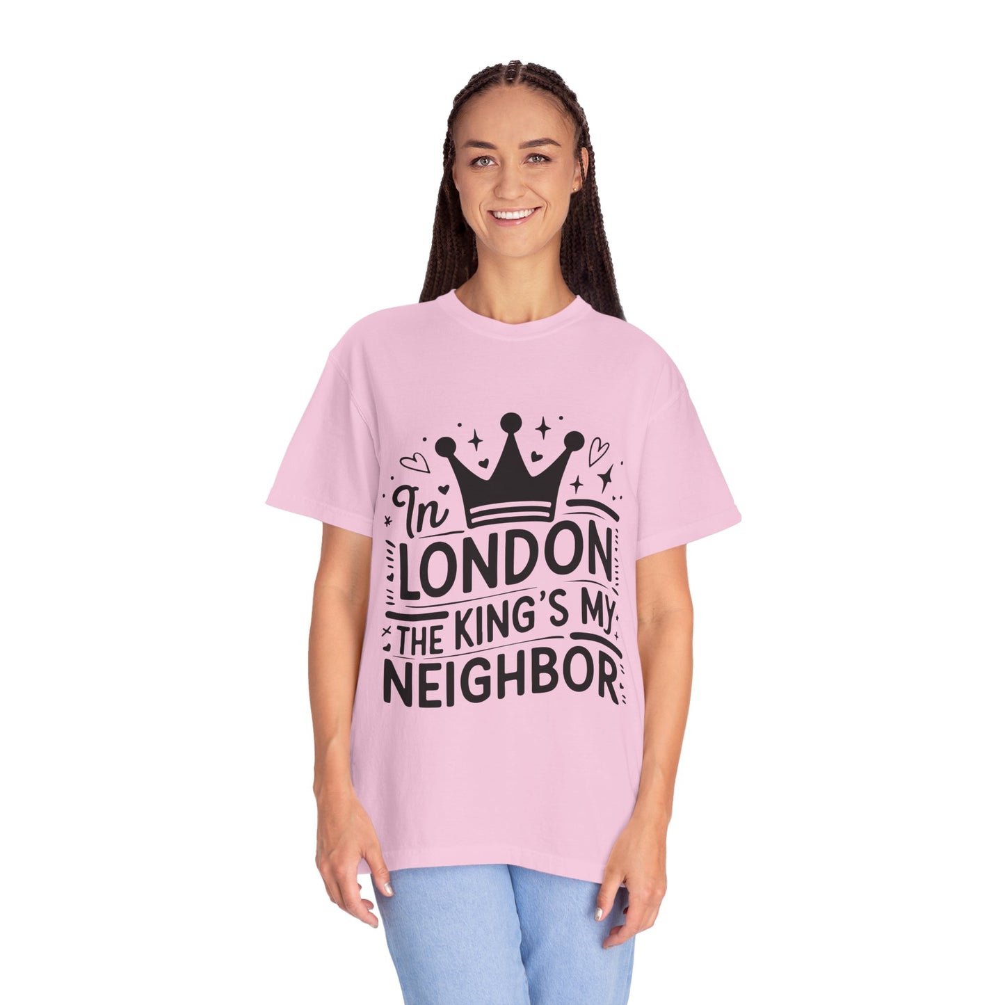 Unisex Garment-Dyed T-shirt - King's Neighbour in London