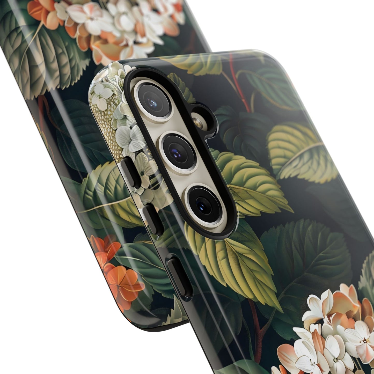 Floral Phone Case - Tough Cases, Nature Lover Gift, Floral Design, Botanical Phone Cover, Stylish Cellphone Accessory, Mother's Day Gift