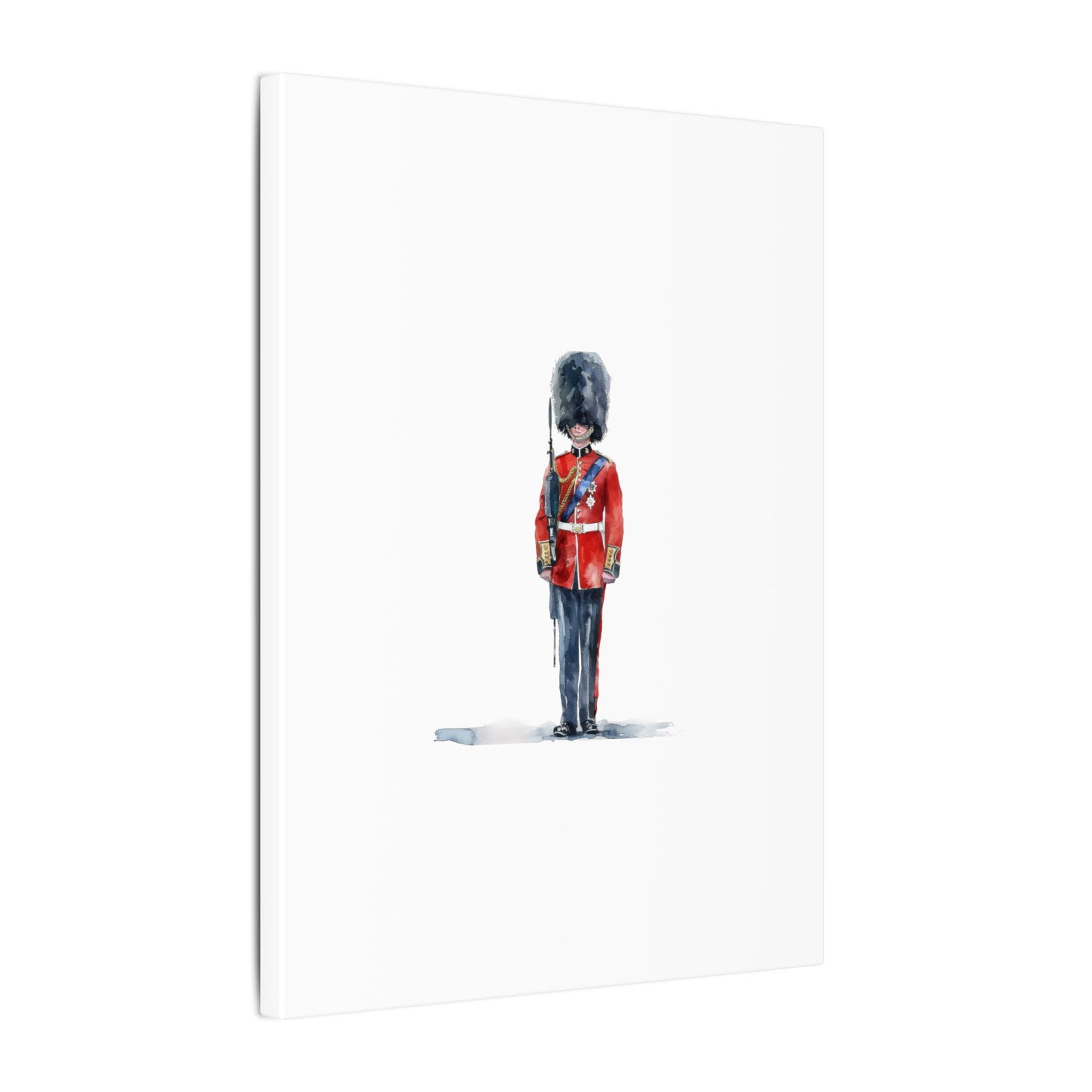 Royal Guard Canvas Art Print, British Soldier Wall Decor, Home Decoration, Gift for History Lovers, Art for Offices, Unique Wall Gallery