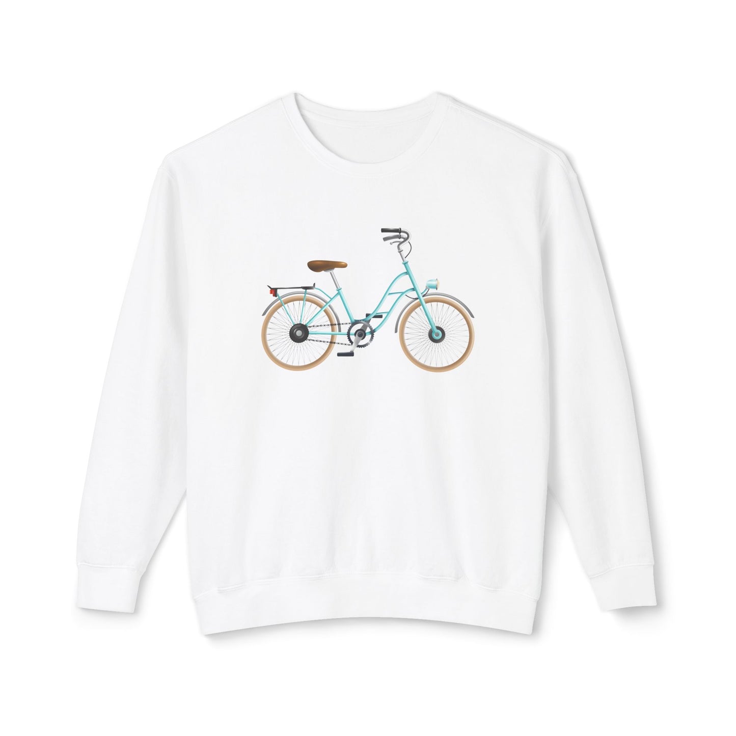 Unisex Lightweight Crewneck Sweatshirt - Classic Bicycle