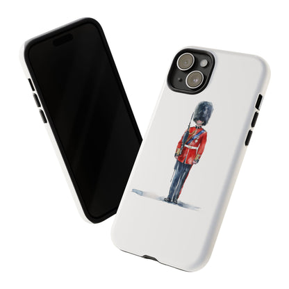 British Royal Guard Phone Case - Tough Cases, Unique Phone Cover, Gift for Her, Cute Accessory, British Soldier Design