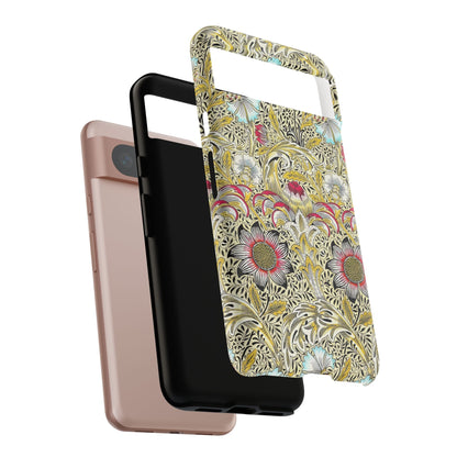 Floral Phone Case - Tough Cases, Floral Design, Stylish, Protective, Unique Gift for Her, Phone Accessories