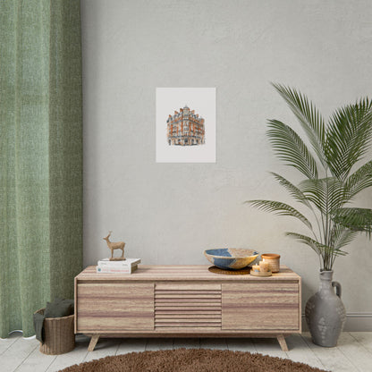 Elegant Architectural Rolled Posters, Art Prints for Home Decor, Gift for Housewarming, Wall Art for Living Room, Unique Art Decor