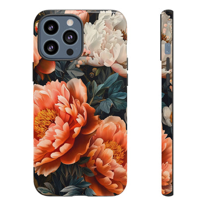 Floral Phone Case - Tough Cases, Durable Cover, Flower Design, Unique Gift, Phone Accessories
