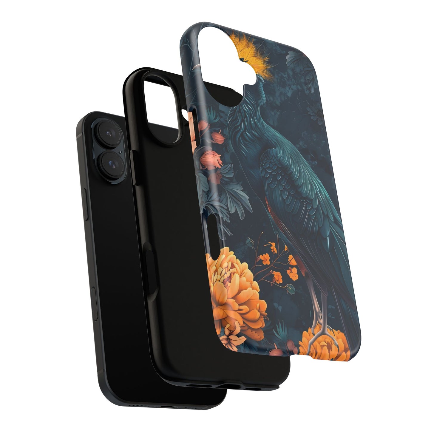 Tough Cases: Stylish Phone Case with Vibrant Parrot Design, Floral Phone Cover, Unique Gift for Bird Lovers, Trendy Tech Accessory, [...]