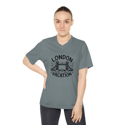 Women V-Neck T-Shirt - London Vacation