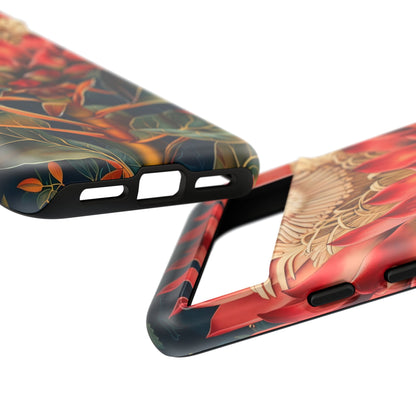 Tough Cases: Vibrant Floral Phone Case, Tough Phone Covers, Floral Art Cases, Nature Design Accessories, Gift for Nature Lovers