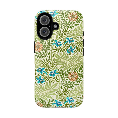 Tough Cases Phone Case, Botanical Print Phone Cover, Floral Smartphone Accessory, Nature-Inspired Tech Gear, Gift for Plant Lovers