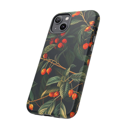 Tough Cases, Floral Phone Case, Nature-Inspired Tech, Unique Gift, Phone Accessory, Botanical Design, Fall Vibes