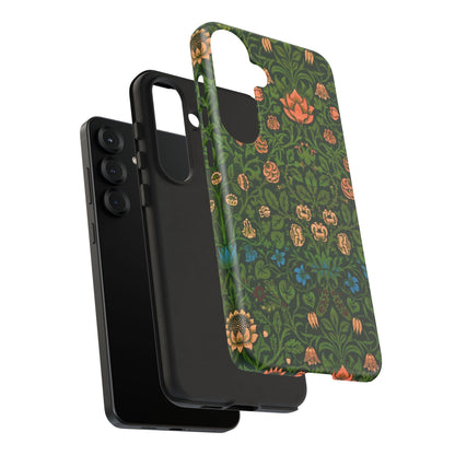 Crimson Leaf Whirl – Phone Case - Tough Cases