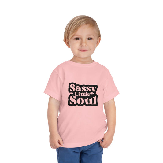 Toddler T-Shirt - Sassy Little Soul - Cute Kids Tee for Playtime