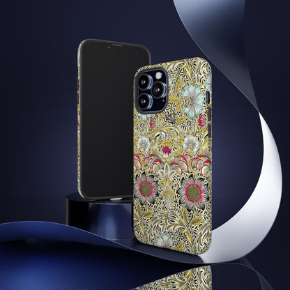 Floral Phone Case - Tough Cases, Floral Design, Stylish, Protective, Unique Gift for Her, Phone Accessories