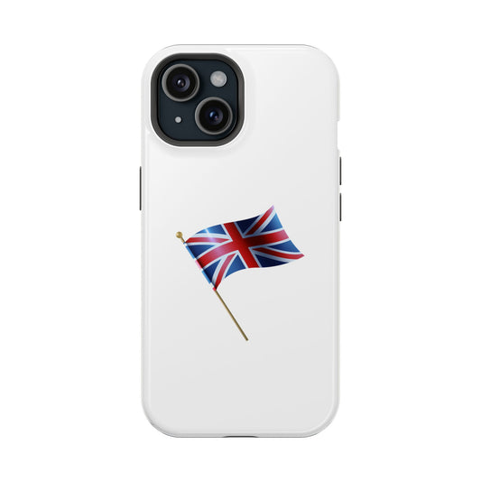 Vintage Union Jack Magnetic Phone Case, British Flag Tough Case, Gift for Anglophiles, Travel Accessories,UK Prid e Case