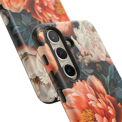 Floral Phone Case - Tough Cases, Durable Cover, Flower Design, Unique Gift, Phone Accessories