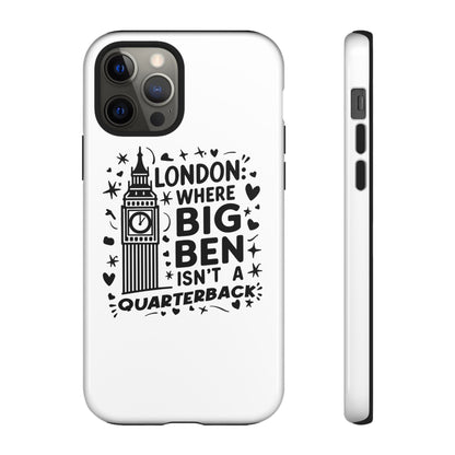London Big Ben iPhone Case, Funny Phone Cover, Tough Phone Case, Gift for Travelers, London Souvenir