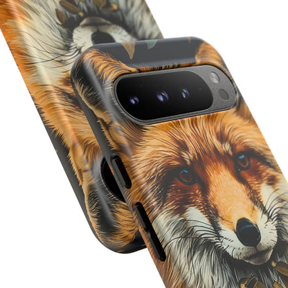 Fox Design Tough Phone Case - Nature Lover's Gift, Wildlife Accessory, Stylish Protection, Eco-Friendly Mobile Cover