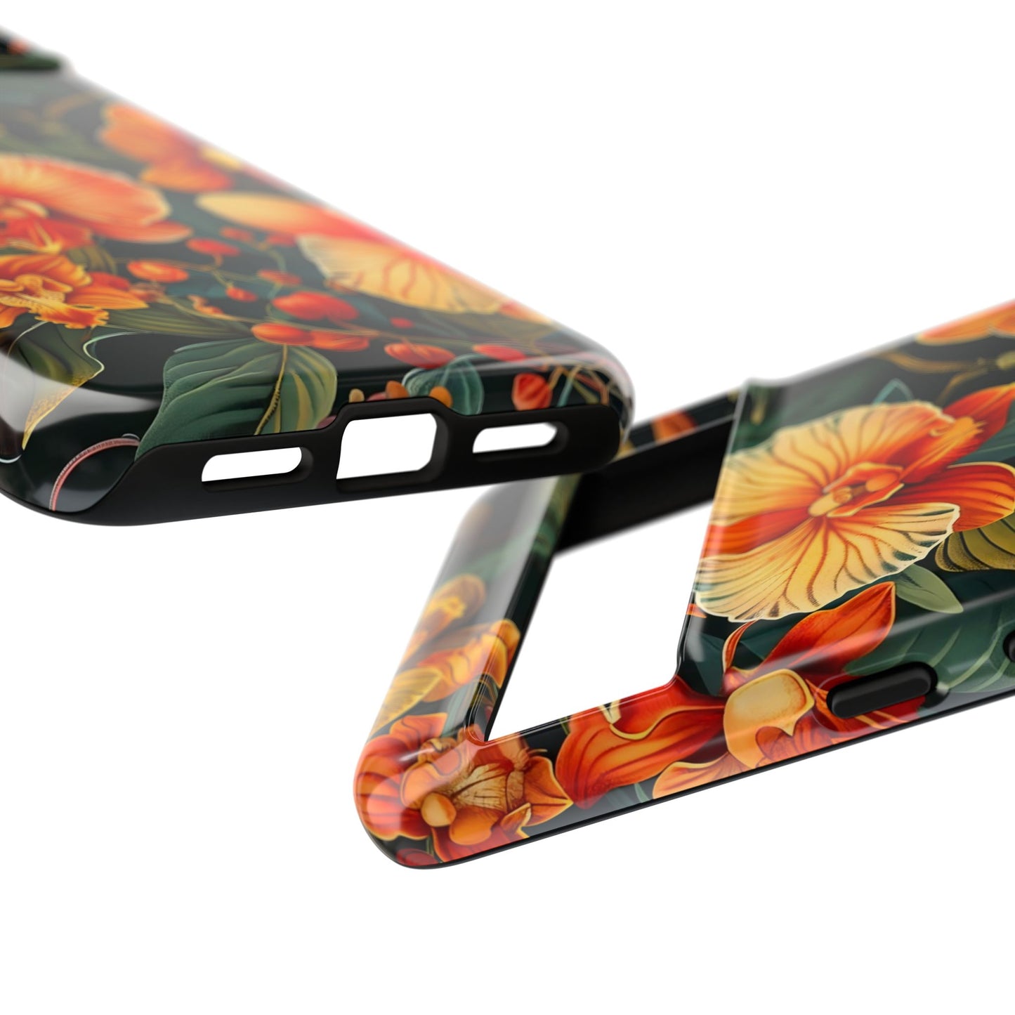 Floral Phone Case - Tough Cases, Protective Cover, Gift for Her, Smartphone Accessory, Floral Design, Nature-Inspired