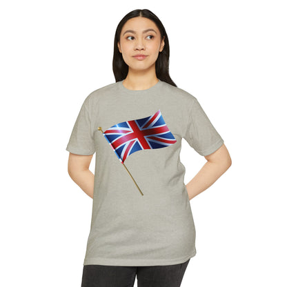 Unisex CVC Jersey T-shirt - The Flag of the United Kingdom