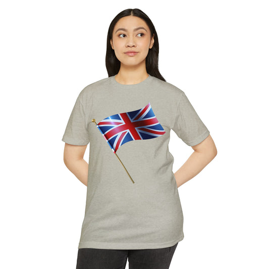 Unisex CVC Jersey T-shirt - The Flag of the United Kingdom