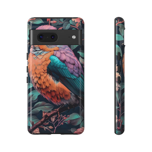 Tough Cases | Colorful Bird Phone Case, Vibrant Animal Design, Unique Gift for Nature Lovers, Perfect for Holidays & Birthdays