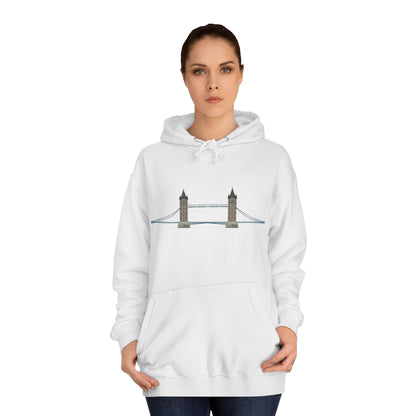 Tower Bridge Iconic Unisex College Hoodie