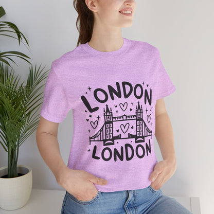 Unisex Jersey Short Sleeve Tee - Love London
