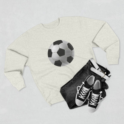 Unisex Crewneck Sweatshirt - Sports Passion and Energetic Football