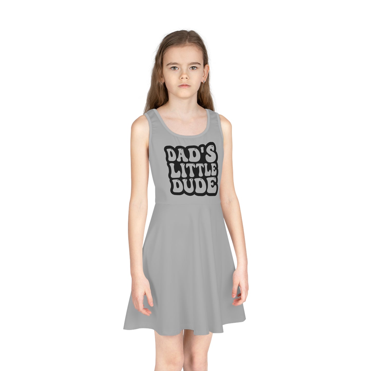 Girls' Sleeveless Sundress (AOP)