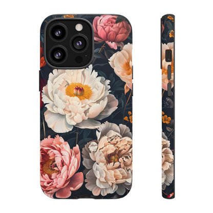 Floral Phone Case, Tough Phone Cover, Flower Design, Unique Gift for Her, Trendy Accessory, Spring Decor