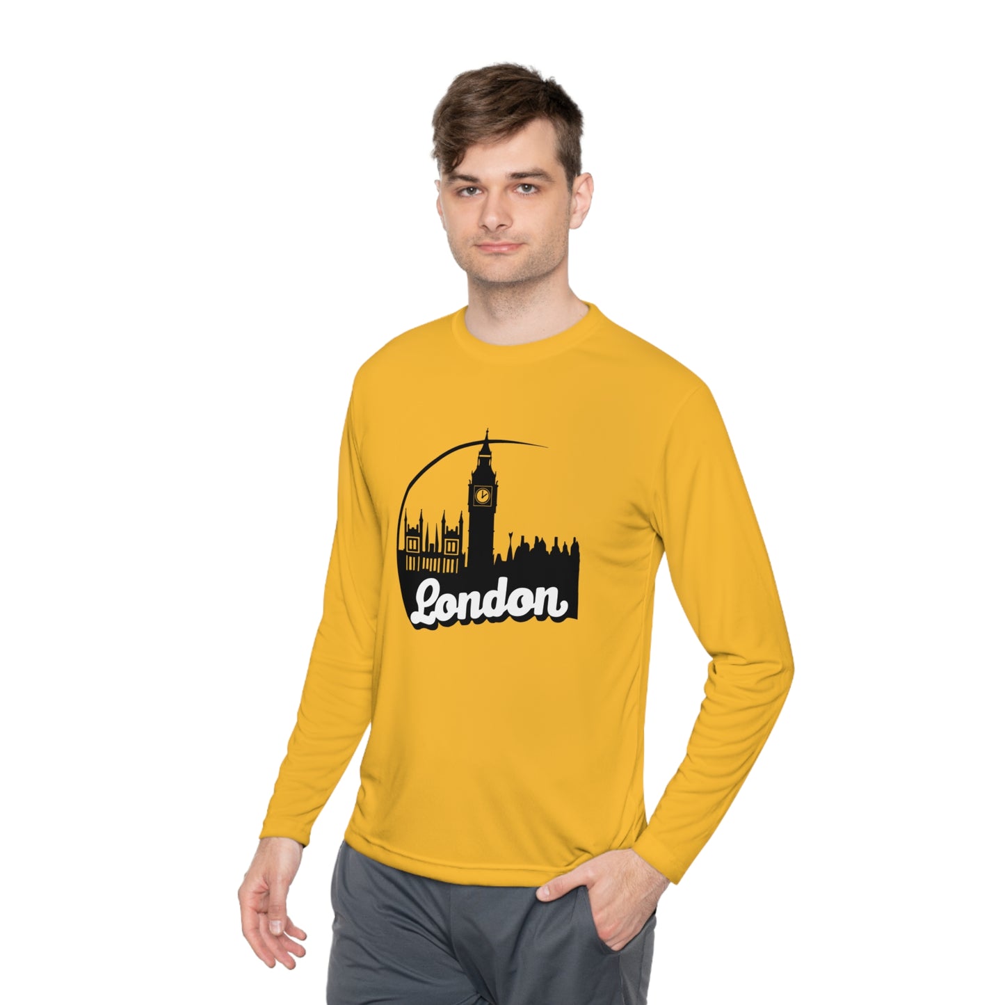Unisex Lightweight Long Sleeve Tee - Cool London