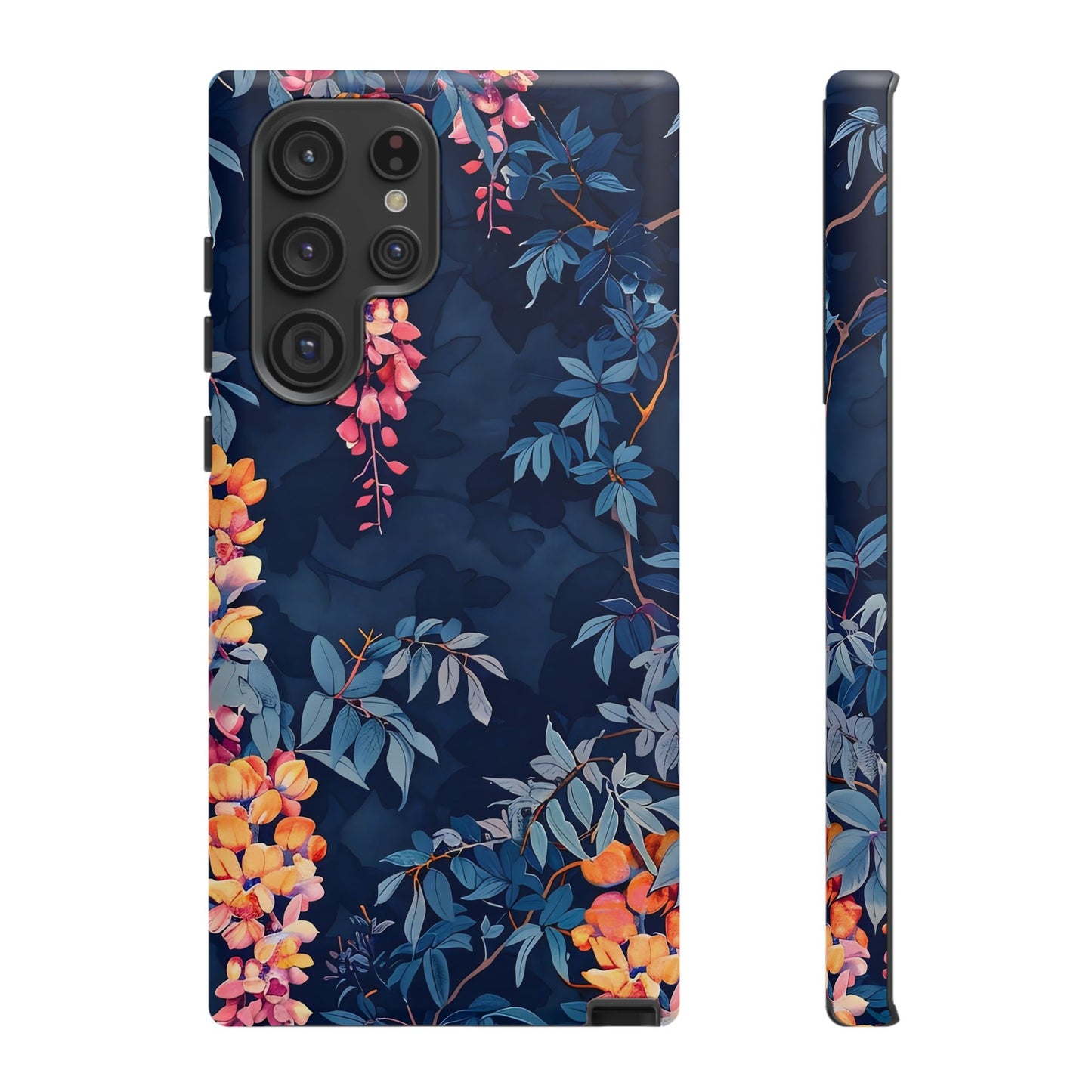 Floral iPhone Case, Tough Phone Cover, Gift for Her, Nature Lover Accessory, Spring Decor, Unique Floral Design