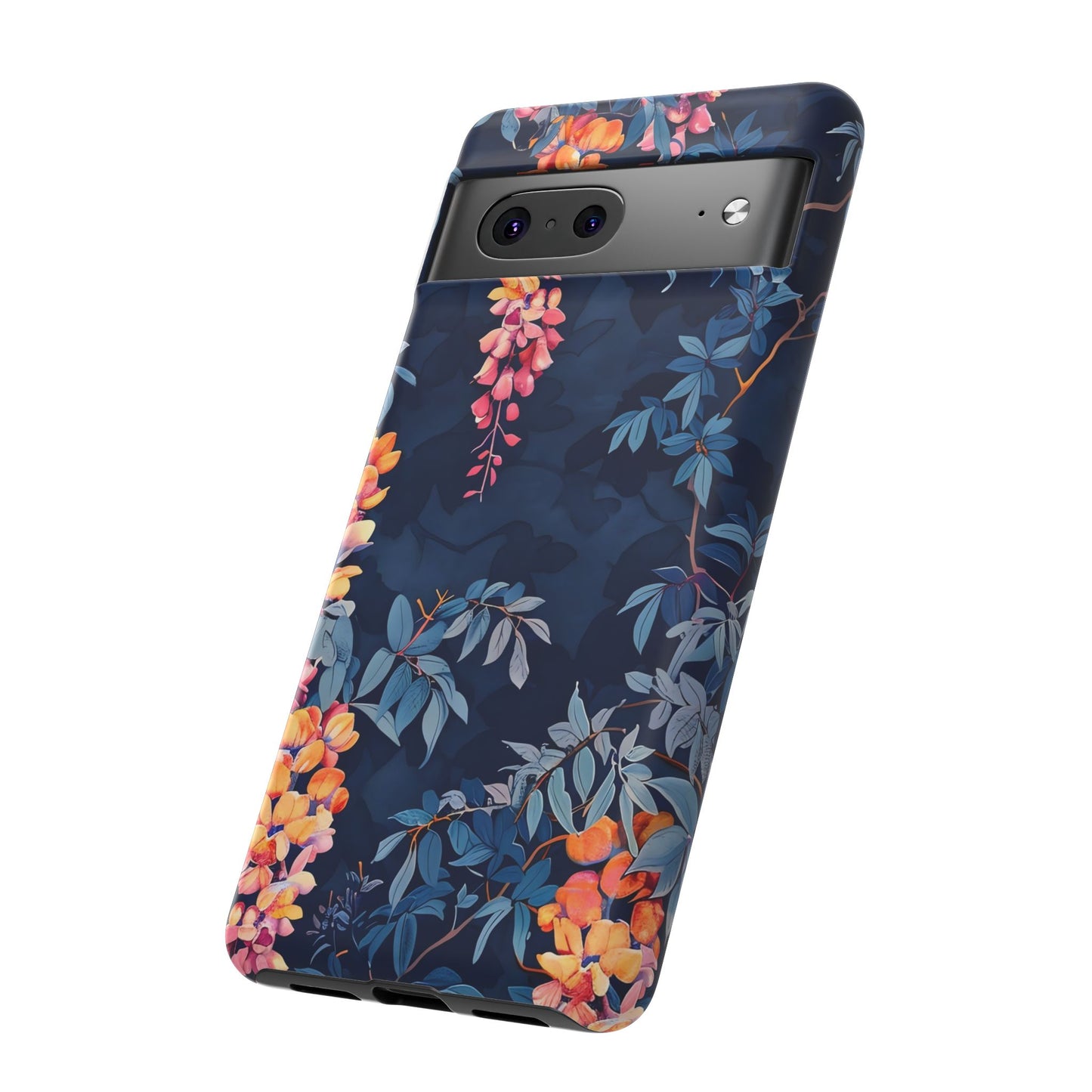 Floral iPhone Case, Tough Phone Cover, Gift for Her, Nature Lover Accessory, Spring Decor, Unique Floral Design