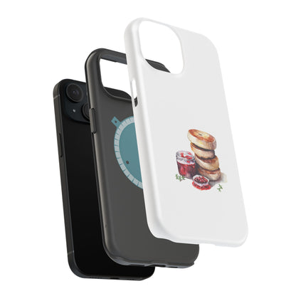 Artistic Phone Cases, Personalized Cases for Food Lovers, Stylish Magnetic Tough Cases, Unique Gift for Foodies, Trendy Accessories