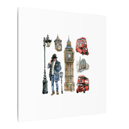 Canvas Art Print, London Skyline, Home Decor, Wall Art, Gift Idea, Travel Memories, Modern Wall Art