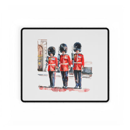 Royal Guards Desk Mat - Elegant Office Decor, Gaming Pad, Personalized Workspace, Gift for Home Office, Unique Desk Accessory