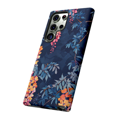 Floral iPhone Case, Tough Phone Cover, Gift for Her, Nature Lover Accessory, Spring Decor, Unique Floral Design
