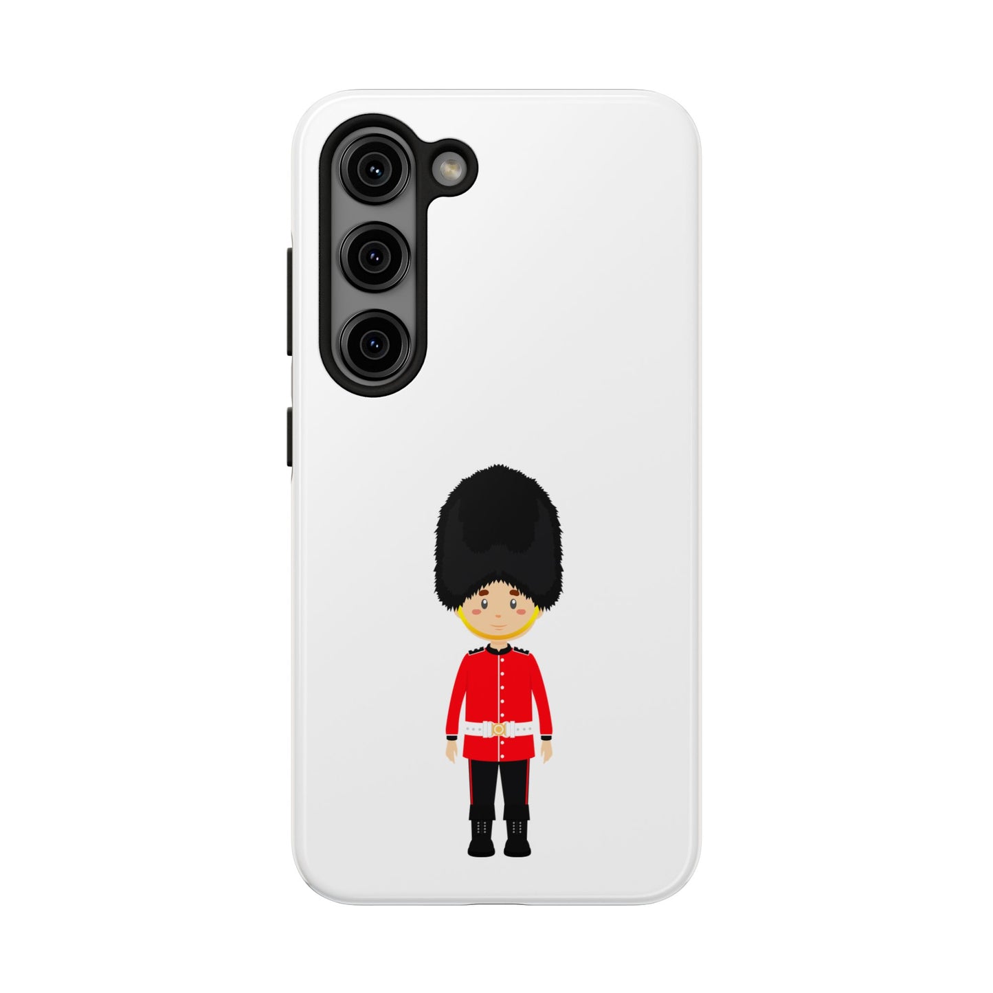 Guarding Style Tough Phone Cases, London Guard Design, Durable Phone Protection, Gift for Travelers, Unique Cell Phone Covers