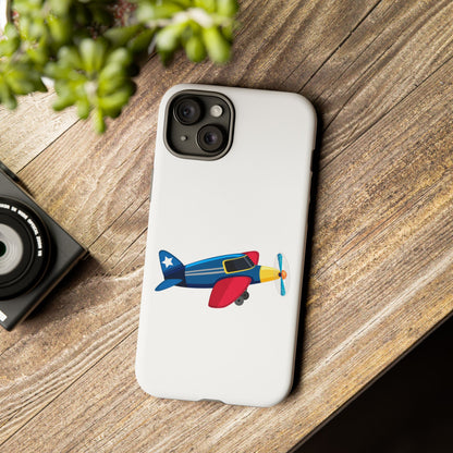 Colorful Airplane Phone Case - Tough and Stylish Protection for Aviation Enthusiasts