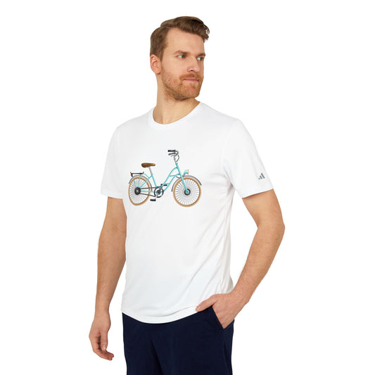 adidas Unisex Sport T-shirt - Vintage British Bicycle
