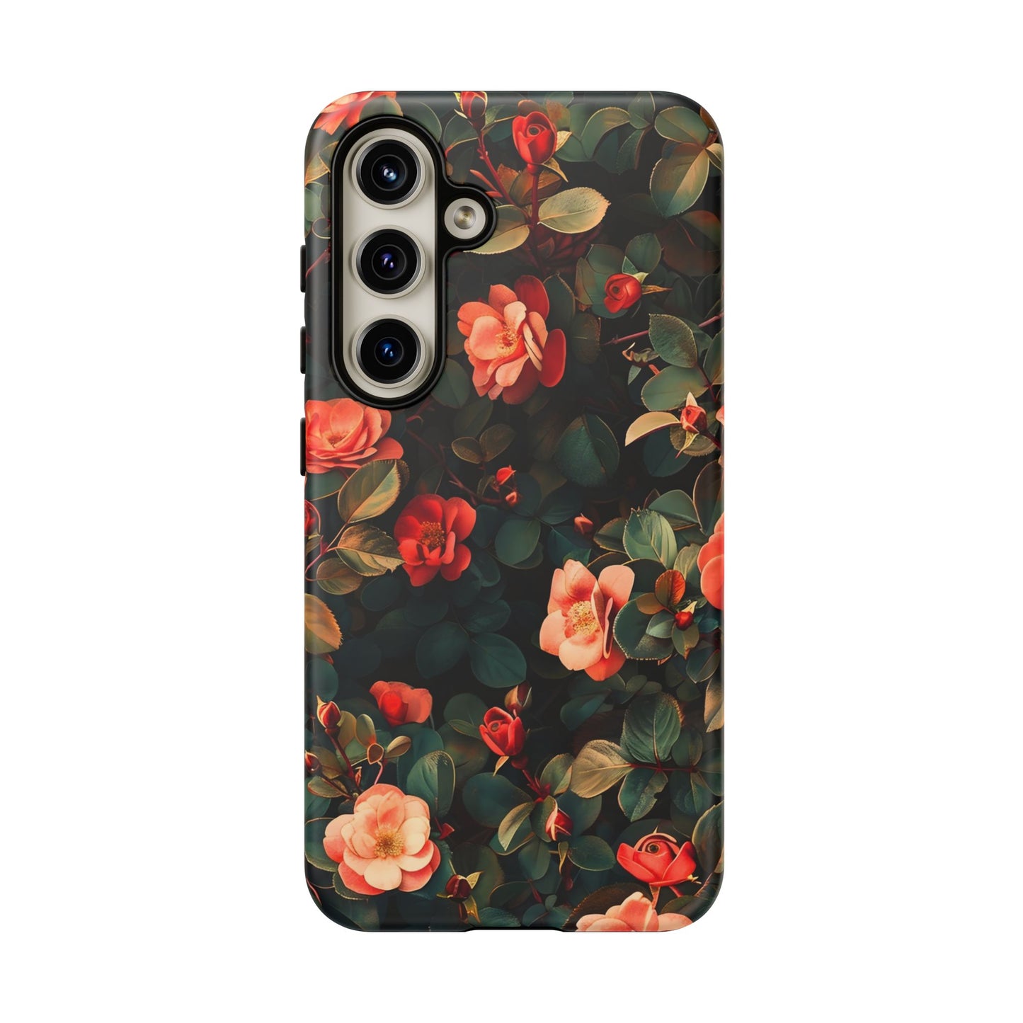 Floral Phone Case - Elegant Floral Design, Tough Protective Case, Perfect Gift for Her, Trendy Phone Accessories, Mother’s Day, Birthday