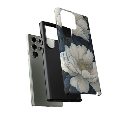 Elegant Floral Phone Case, Floral iPhone Cover, Flower Art Phone Case, Eco-Friendly Mobile Protection, Tough & Stylish Phone Case