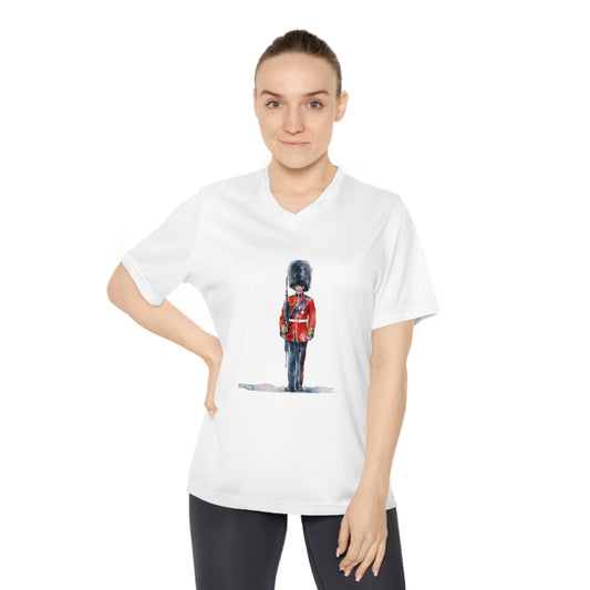 Women's Performance V-Neck T-Shirt - Stylish Activewear - Royal British Guard
