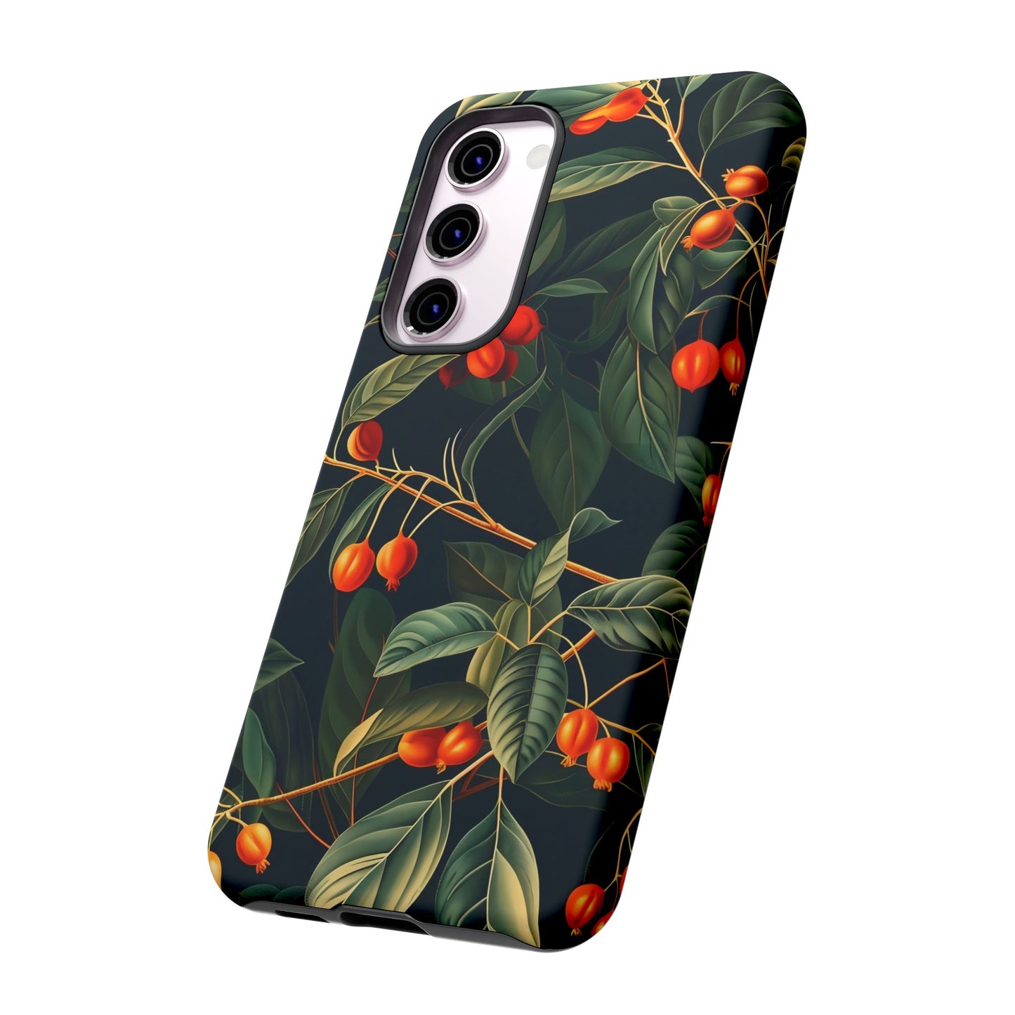 Tough Cases, Floral Phone Case, Nature-Inspired Tech, Unique Gift, Phone Accessory, Botanical Design, Fall Vibes