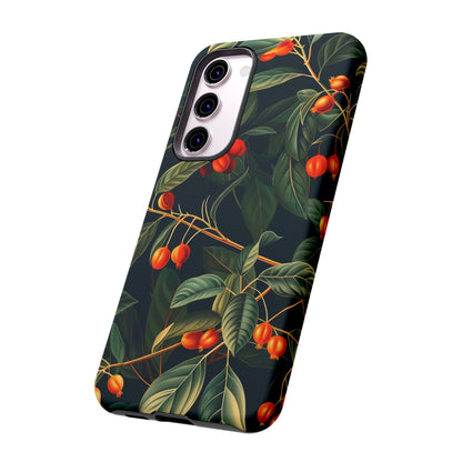 Tough Cases, Floral Phone Case, Nature-Inspired Tech, Unique Gift, Phone Accessory, Botanical Design, Fall Vibes