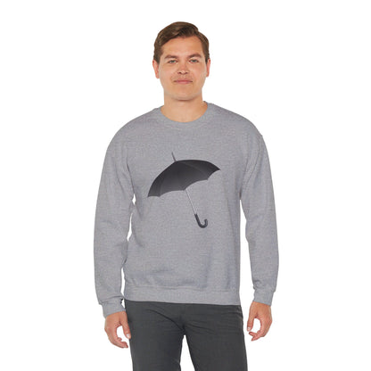 Unisex Heavy Blend™ Crewneck Sweatshirt Adorable - Regal Royal Umbrella