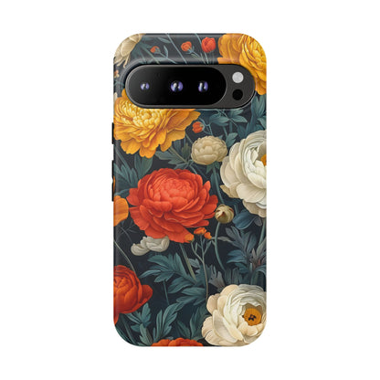 Floral Tough Case for Phones | Durable Floral Phone Cover, Boho Chic, Unique Gift for Her, Phone Protection, Flower Design