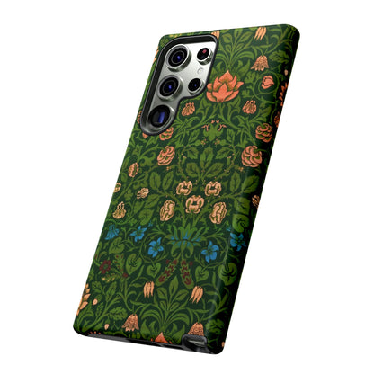 Crimson Leaf Whirl – Phone Case - Tough Cases