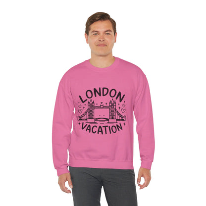 Unisex Heavy Blend™ Crewneck Sweatshirt Versatile - London's Vacation