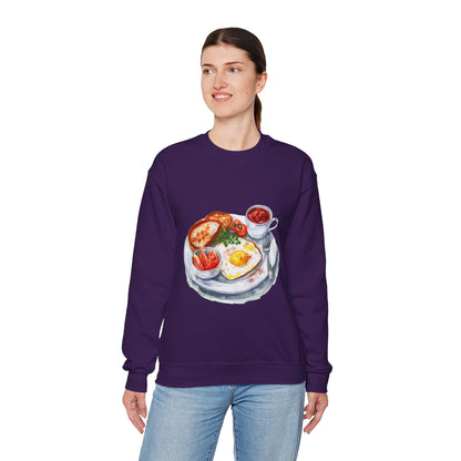 Unisex Heavy Blend™ Crewneck Sweatshirt - The British Table - A Feast of National Favorites